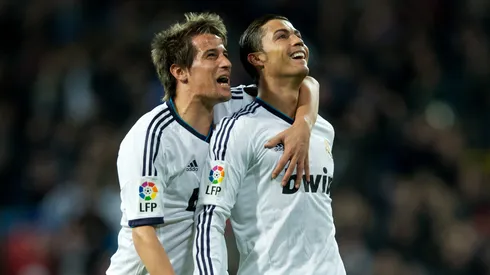 Fabio Coentrao y Cristiano Ronaldo