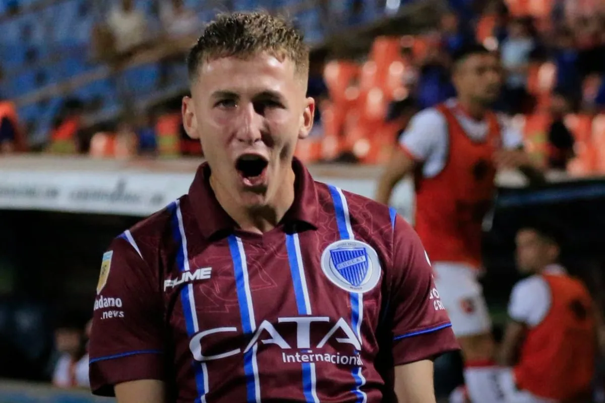 Santino Andino, futbolista de Godoy Cruz. (Foto: Instagram santinoandino)