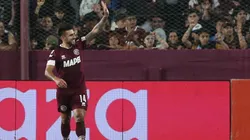 Toto Salvio, delantero de Lanús.