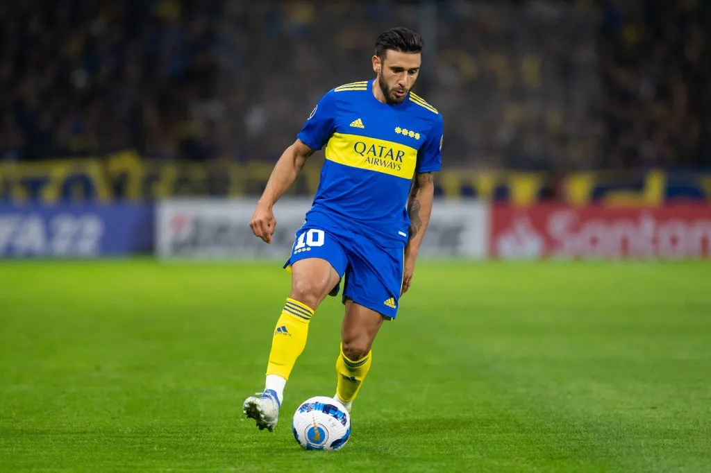 Toto Salvio en su paso por Boca.