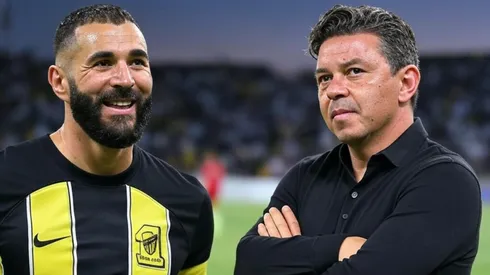 Karim Benzema, de gran temporada en Al Ittihad y tras la salida de Marcelo Gallardo.