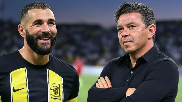 Karim Benzema, de gran temporada en Al Ittihad y tras la salida de Marcelo Gallardo.