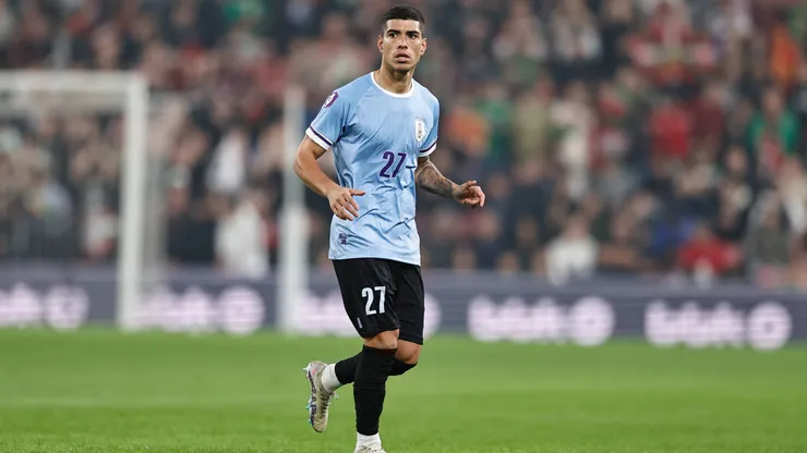 Lucas Olaza, futbolista de la Selección de Uruguay.