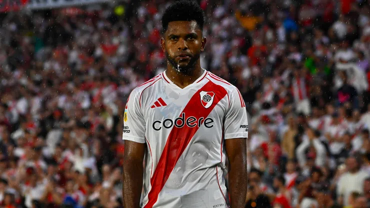 Miguel Borja, delantero de River.