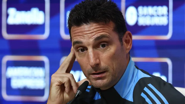 Lionel Scaloni, entrenador de la Selección Argentina.