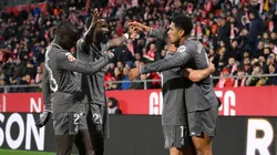 Los jugadores de Real Madrid, a puro festejo.