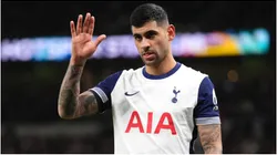 Cristian Romero, defensor argentino del Tottenham.