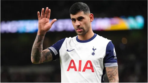 Cristian Romero, defensor argentino del Tottenham.