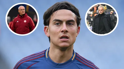 Claudio Ranieri dijo que coincide con José Mourinho en que no es lo mismo la Roma sin Paulo Dybala.