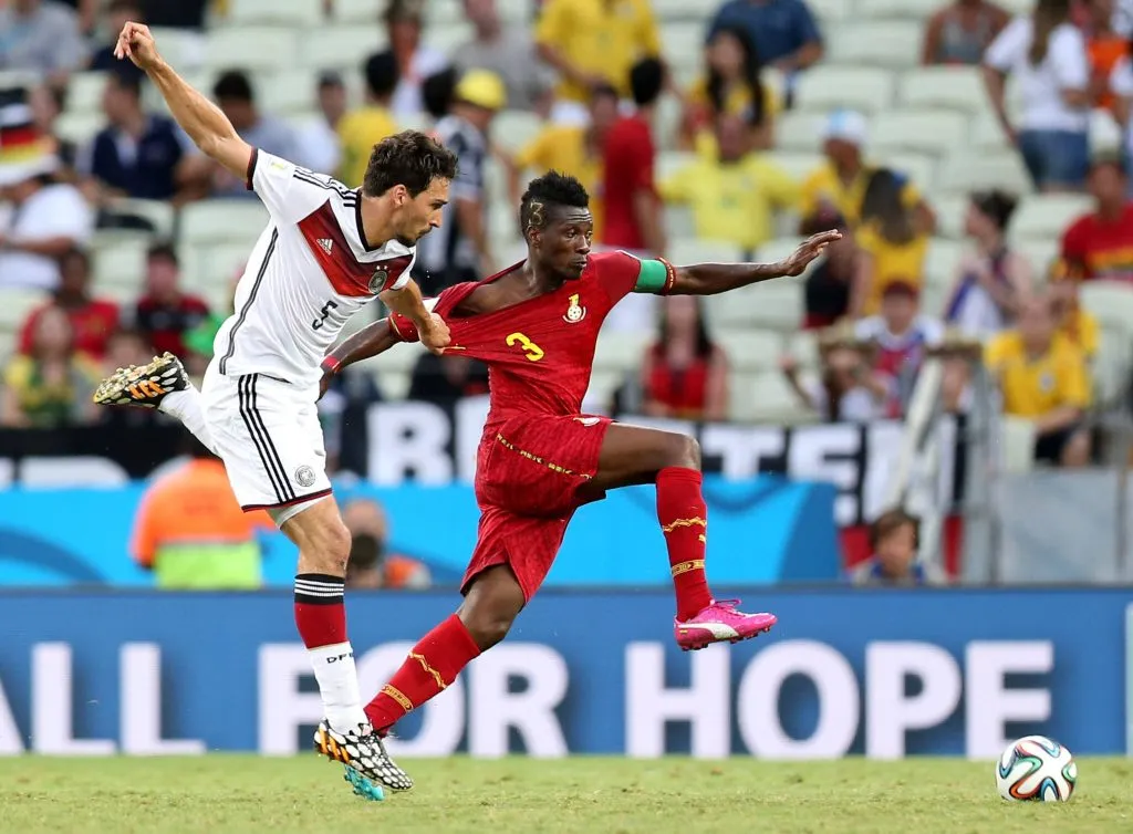 Hummels y Gyan en el Mundial 2014. (Foto: IMAGO).