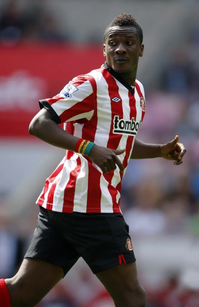 Asamoah Gyan en Sunderland. (Foto: IMAGO).