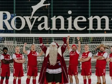 FC Santa Claus, el club creado en honor a Papá Noel que es furor en Navidad