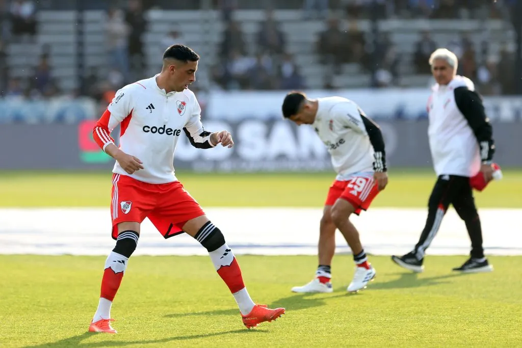 Funes Mori no encontró lugar con Gallardo.