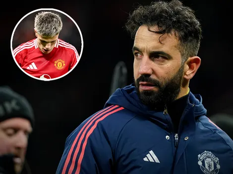 Rúben Amorim confirmó que habrá limpieza en el plantel de Manchester United: ¿Se va Garnacho?