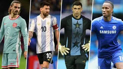 Lionel Messi y Emiliano Martínez, al igual que, por ejemplo, Antoine Griezmann, nunca jugaron en el fútbol de su país.
