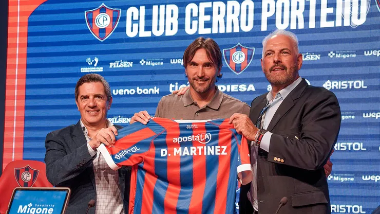 Diego Martínez recibió a un campeón de Copa Libertadores como refuerzo en Cerro Porteño