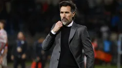 Eduardo Domínguez, entrenador de Estudiantes.