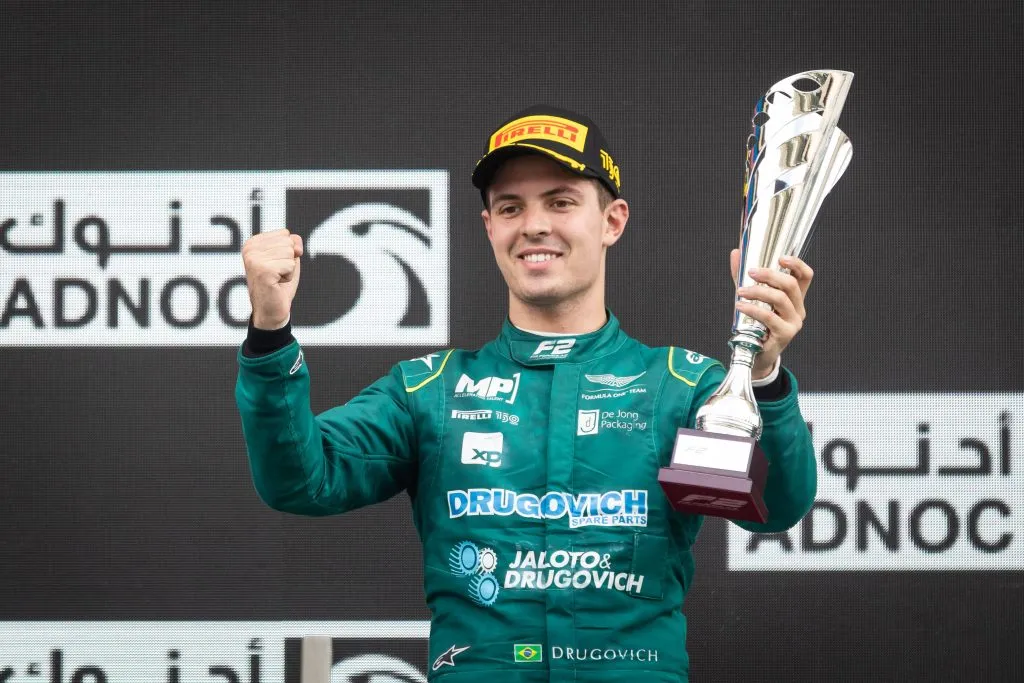 Drugovich en 2022 fue imbatible en la Fórmula 2. IMAGO