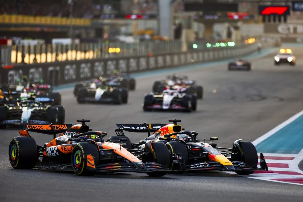 Verstappen y Piastri compitieron sobre la segunda parte de la temporada 2024. IMAGO