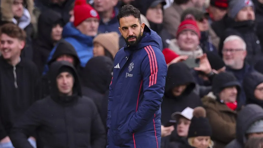 Rúben Amorim no le encuentra la vuelta al Manchester United y su futuro está en riesgo. (Getty)