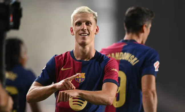 El tiempo apremia y el Barcelona debe resolver la situación de Dani Olmo. Getty Images