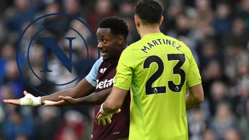 Napoli quiere dejar al Aston Villa de Dibu Martínez sin una de sus máximas figuras