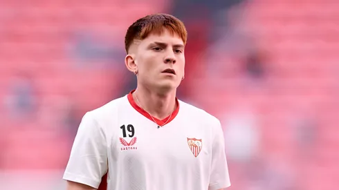 Valentín Barco, jugador de Sevilla.