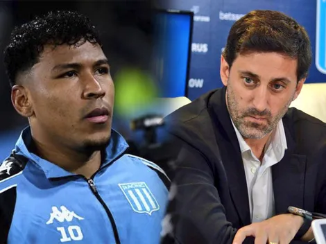Roger Martínez apuntó contra Diego Milito tras su salida de Racing