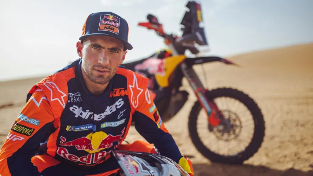 Kevin Benavídes, piloto argentino de Red Bull KTM (Gentileza Red Bull).