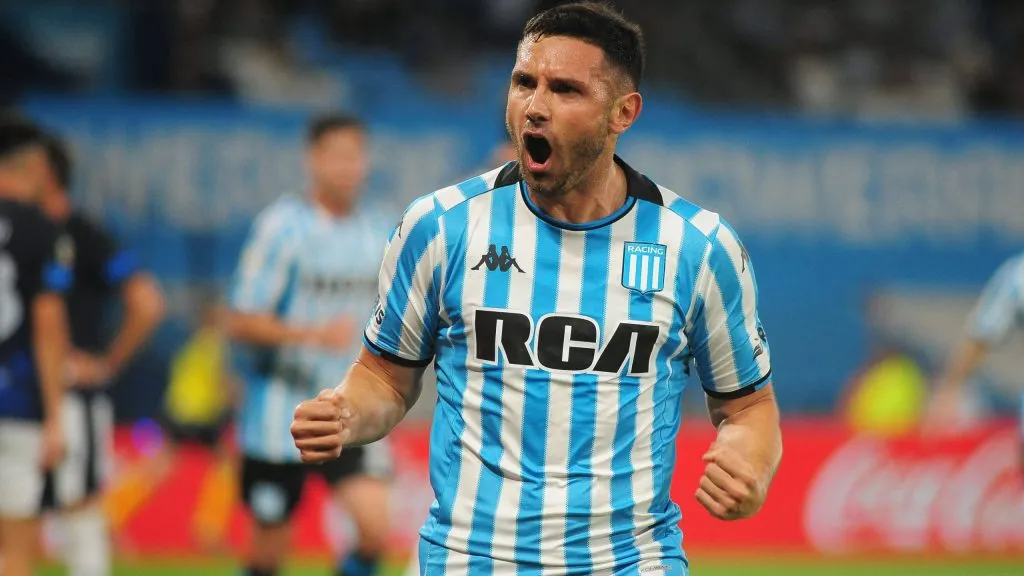 Maravilla Martínez, el gran goleador de Racing.