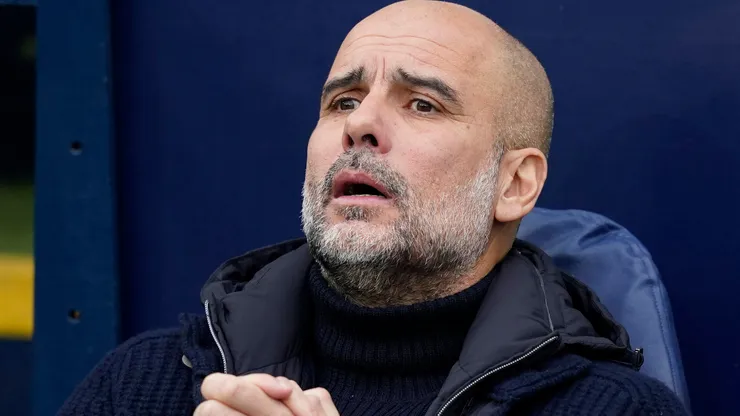 Pep Guardiola, entrenador del Manchester City.