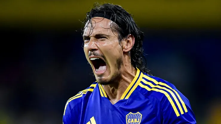 Edinson Cavani, goleador de Boca.