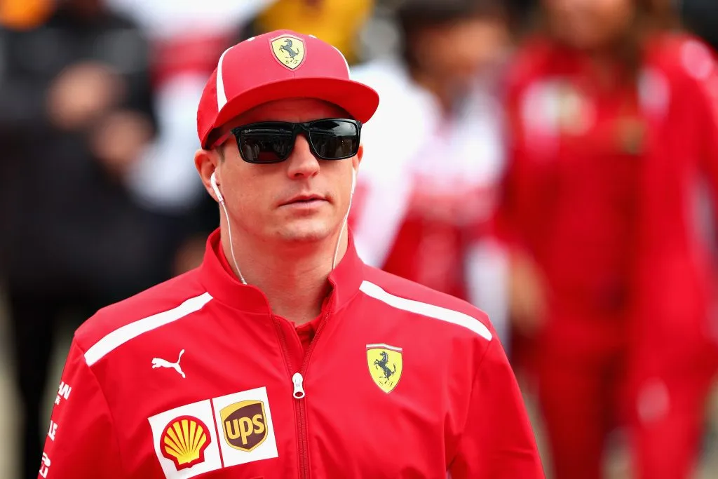 Kimi Räikkönen durante el GP de Rusia, en 2018. (Getty Images)