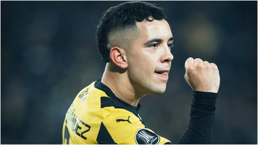 Leo Fernández. (Foto: @Libertadores).