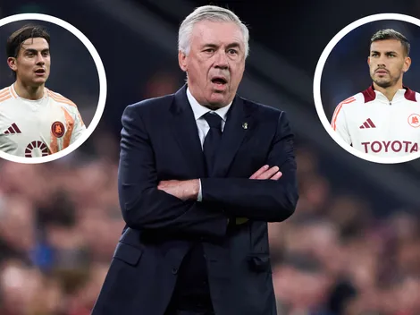 Ancelotti puede interceder en el futuro de Paredes y Dybala