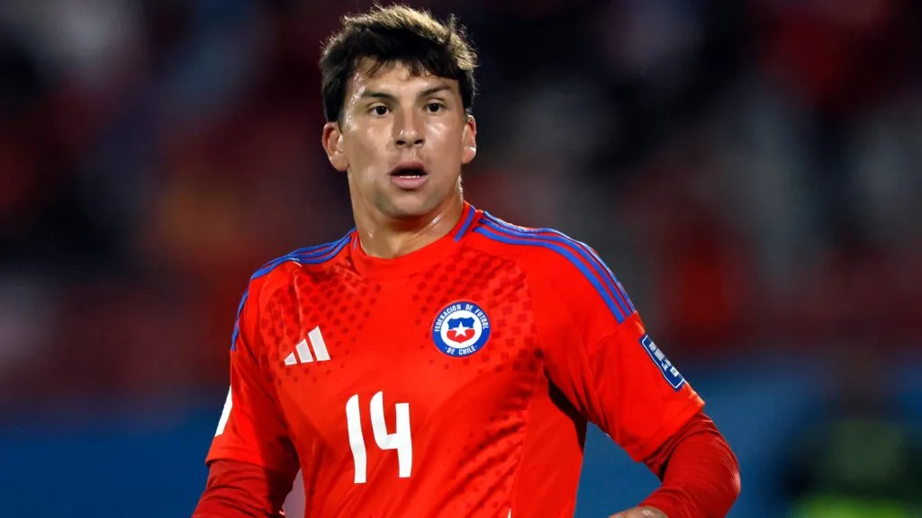 Gonzalo Tapia, el delantero que cerró River (IMAGO / Photosport).