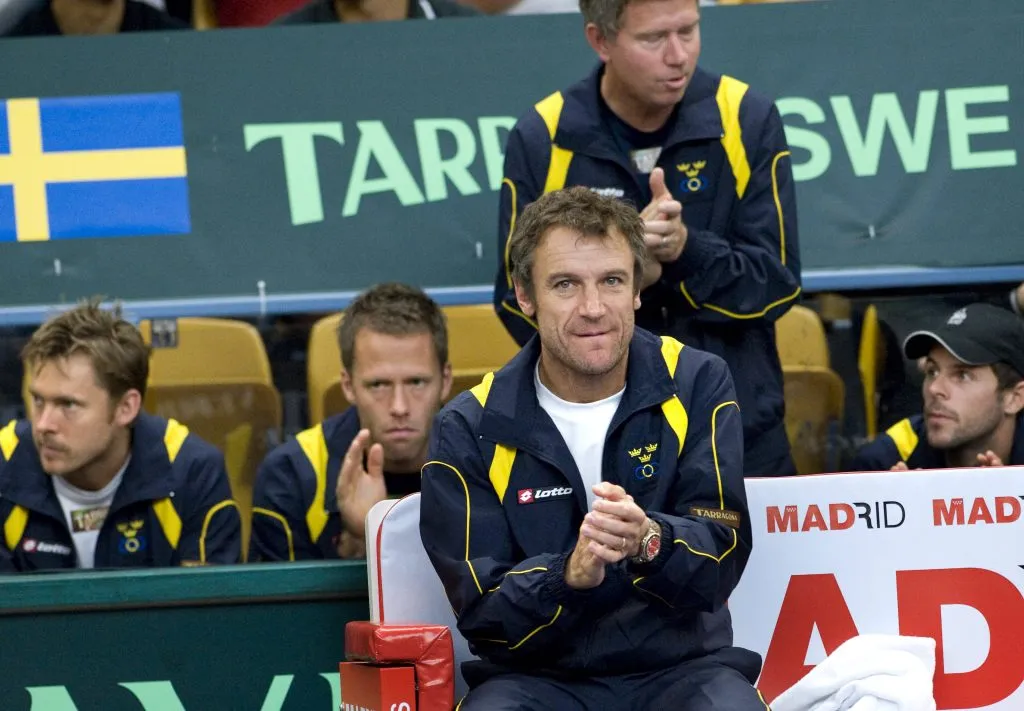 Wilander fue capitán de Copa Davis de Suecia.