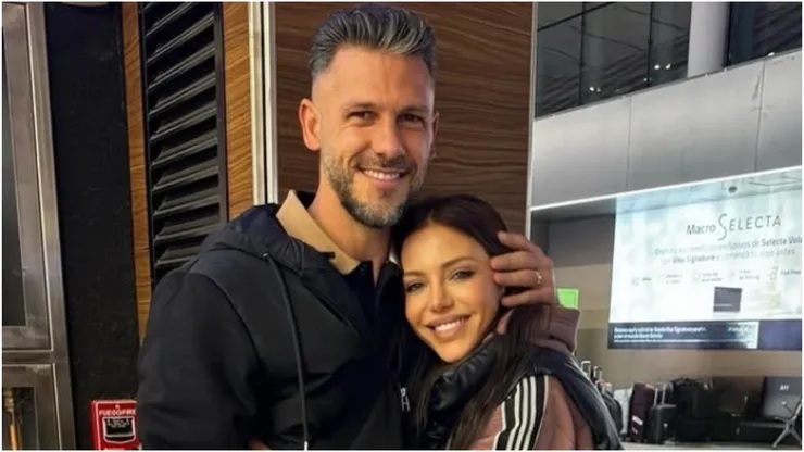 Martín Demichelis y Evangelina Anderson