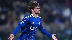 Nico Paz, de gran presente en el Como de Italia.