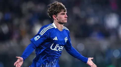 Nico Paz, de gran presente en el Como de Italia.