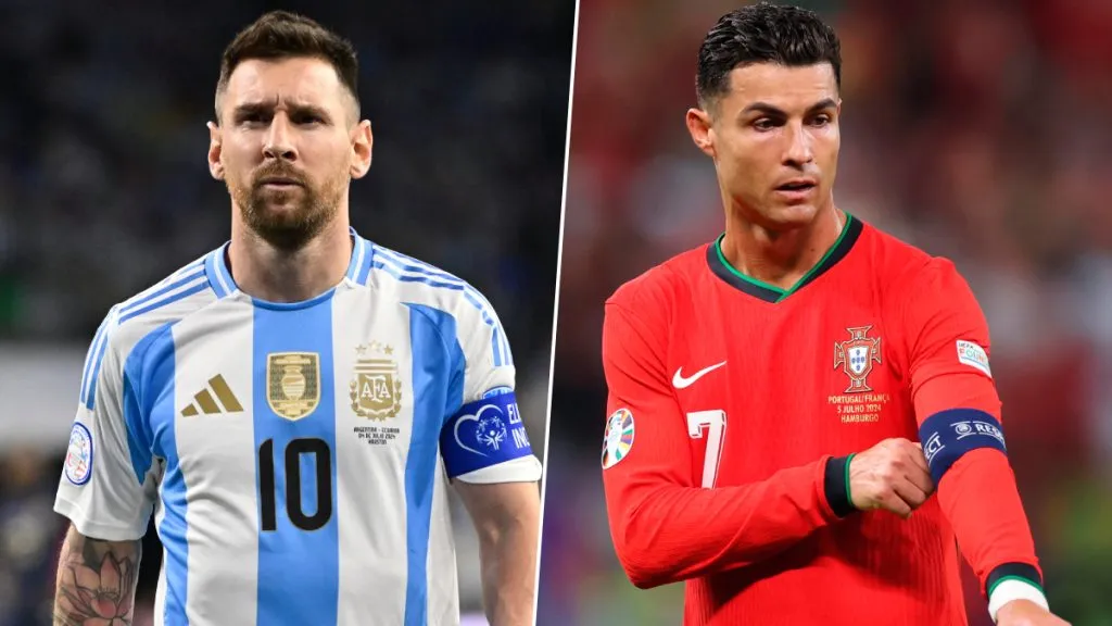 Lionel Messi y Cristiano Ronaldo, astros del fútbol.