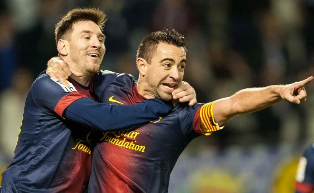 Messi y Xavi mantienen una gran relación.