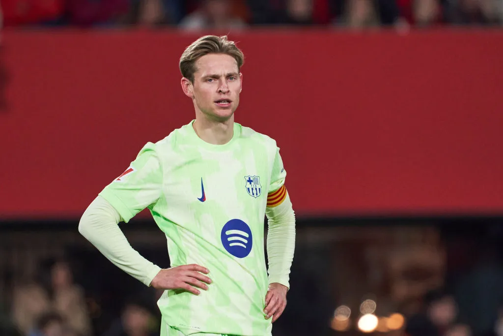 De Jong reconoció estar decepcionado y piensa en salir del club.