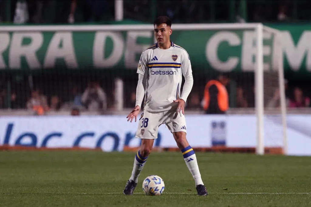 Anselmino disputó 18 partidos oficiales con la camiseta de Boca.