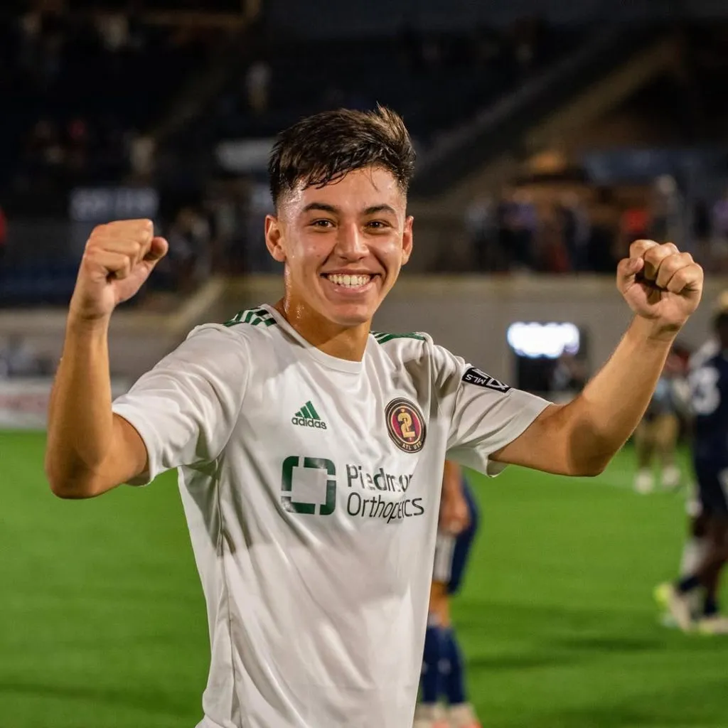 Matías Gallardo en su paso por Atlanta United.