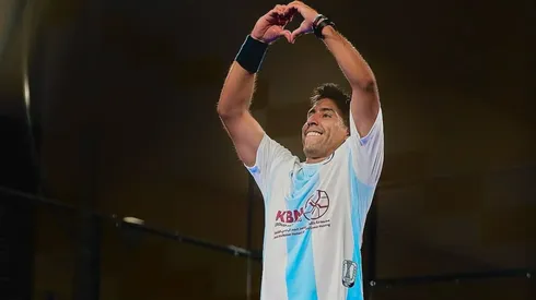 Federico Chingotto, jugador de pádel argentino.