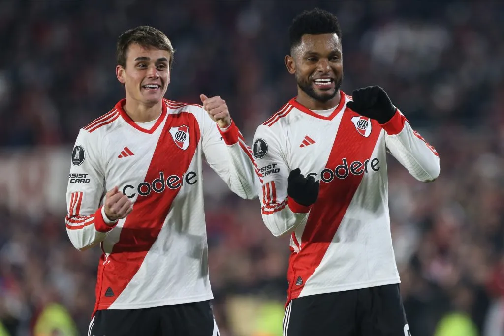 Fonseca y Borja, dos de los extranjeros de River. (Foto: Getty).