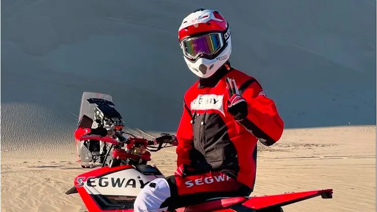 Benjamín Pascual competirá en el Rally Dakar 2025. (@benjamin.pascual30)