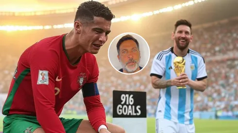 Por más que Cristiano meta mil goles, Messi es el 1.