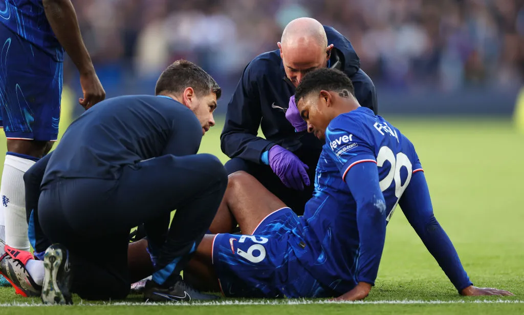 Wesley Fofana no podrá jugar con Chelsea por el resto de la temporada. Getty